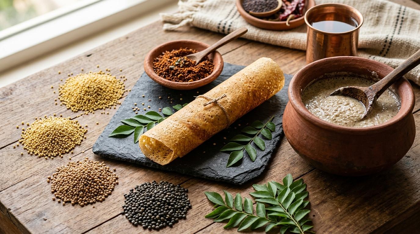 Wholesome stone-ground millet and multigrain batters with unpolished grains